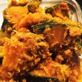ダッシュちえ蔵's cooksnap of when they made 簡単☆かぼちゃの煮物を挽肉で美味しく！.