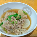 ちーまぐ's cooksnap of when they made とろとろ～♪かぶのえのき入りそぼろ煮.