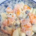 コバトモ☆'s cooksnap of when they made 簡単！柿とリンゴのフルーツサラダ☆.