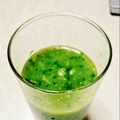 nuia's cooksnap of when they made ほうれん草キウイレモングリーンスムージー.