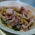 コンフリー's cooksnap of when they made やりイカと長葱の中華風塩炒め.