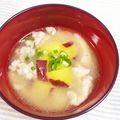 monchan♪♪'s cooksnap of when they made さつま芋のほっこり♡お味噌汁.