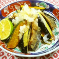 Haru Haru's cooksnap of when they made 秋なすと秋刀魚のポン酢おろし和え.