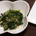 うさぎさーん。's cooksnap of when they made じゃことほうれん草の和風ナムル.