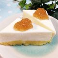 monchan♪♪'s cooksnap of when they made 簡単！レモンチーズケーキ風♪.