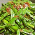 あいぱらりん's cooksnap of when they made 簡単。ニラのごま油醤油和え.