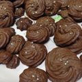 クックP68IT6☆'s cooksnap of when they made 卵白救済！サクサクぐるぐるクッキーココア.