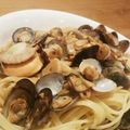 aroma。's cooksnap of when they made 簡単アサリのボンゴレパスタ.