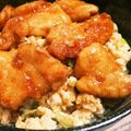 ゆと君ママ's cooksnap of when they made 鳥てりやき丼 簡単お昼ごはんに♪.