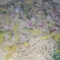 kasosyota's cooksnap of when they made じゃがいも＊アスパラ＊ベーコンのパスタ.