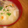 gzak258's cooksnap of when they made 本郷東大前有名店再現豚汁.