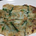 palmbeach's cooksnap of when they made ニラと玉ねぎのチヂミ.
