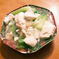 lay3088599's cooksnap of when they made チンゲン菜と豆腐の蟹あんかけ.