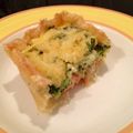 misaeklm's cooksnap of when they made サーモンとブロッコリーのキッシュ.