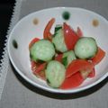 ゆうかりコアラ's cooksnap of when they made トマトときゅうりのサラダ.