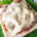 ゆちのーマンマ's cooksnap of when they made 簡単！キムチとマヨチーズ トースト☆.