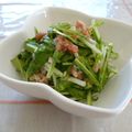 nasubeam's cooksnap of when they made あと一品！水菜とツナの梅和え.