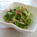 nasubeam's cooksnap of when they made あと一品！水菜とツナの梅和え.