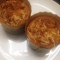 saorio☆'s cooksnap of when they made ノンオイル・キャラメルバナナマフィン.