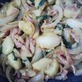 だああ's cooksnap of when they made レンジ使用でお手軽♪シソじゃがベーコン.