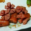なおころピッコロ's cooksnap of when they made レンジで簡単♪８枚花びらウィンナー.