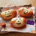 ＊taiyou＊'s cooksnap of when they made *ハロウィン＊かぼちゃのクリームパン*.
