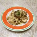 ＠迷子＠'s cooksnap of when they made 豚肉ときのこのミルク煮.