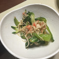 Mダッシュ☆'s cooksnap of when they made ★簡単★青梗菜とカニカマの和え物.