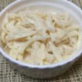 モチョ1013's cooksnap of when they made 大根とサキイカのしょう油マヨサラダ★.