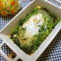 メルティローズ's cooksnap of when they made 5分で簡単！卵とほうれん草のココット★.