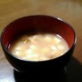 willowman's cooksnap of when they made なめこの味噌汁.