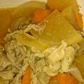 栄える木です's cooksnap of when they made ～生姜でポカポカ♪豚肉と大根の炊いたん～.