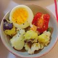 △▽食いしんぼう△▽'s cooksnap of when they made 卵別のせ♪でデパ地下風　ポテサラ.