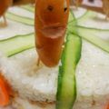 ラブリークッキー's cooksnap of when they made 新ハロウィンおばけちゃんウインナーたち.