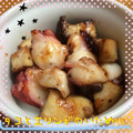 まゆちゃろ's cooksnap of when they made ☺簡単おつまみ♪たことエリンギの炒め物☺.