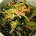 ヒナごはん's cooksnap of when they made 小松菜だいすき・おうちで簡単ナムル.