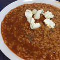 ぴよぴよ66's cooksnap of when they made 甘エビの殻と頭のリゾット.