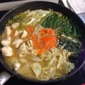 hanausa82's cooksnap of when they made あったまる♪濃厚ゴマ味噌鍋.
