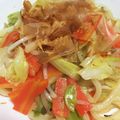 もふりこ's cooksnap of when they made 簡単♬醤油焼きうどん★.