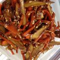micchily's cooksnap of when they made 簡単美味しいきんぴらごぼう♡.