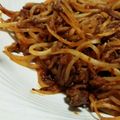 めめぼ's cooksnap of when they made ひき肉ともやしのケチャップ炒め.