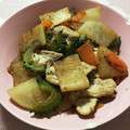 sofami's cooksnap of when they made ゴーヤと大根のオイスターソース炒め♪.