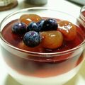hirominko♡'s cooksnap of when they made 葡萄のムースゼリー～コンポートのせ～.