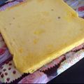 kurikuri's cooksnap of when they made ♪ハロウィン♪パンプキンチーズケーキ.
