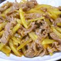 Rick_t's cooksnap of when they made 牛肉とじゃがいもの甘辛炒め.