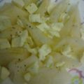 kazukyua's cooksnap of when they made 梨モッツァレラ.