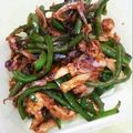 未希0424's cooksnap of when they made ピーマンと油揚げの焼肉キンピラ.