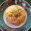ぺあん's cooksnap of when they made 卵黄で作るパラパラ・チャーハン/中華料理.