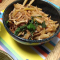 タムソン's cooksnap of when they made 簡単♡じゃがいもとしめじの明太子炒め.
