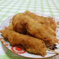 赤い電話's cooksnap of when they made 豚コマで！串カツ.